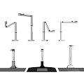 Projection Monitoring Devices With Adjustable Arms Stable Desktop Bases Various Models For Surveillance