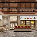 Elegant Modern Premium Health Supplement Specialty Store Interior With Organized Display Shelves And Cozy Lighting