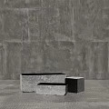 Still life display stand e-commerce products booth e-commerce US Chen e-commerce background 3d model