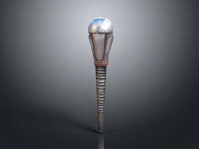 Metal Hardware Tool Round Head Screw With Threaded Shaft And Durable Construction 3d model