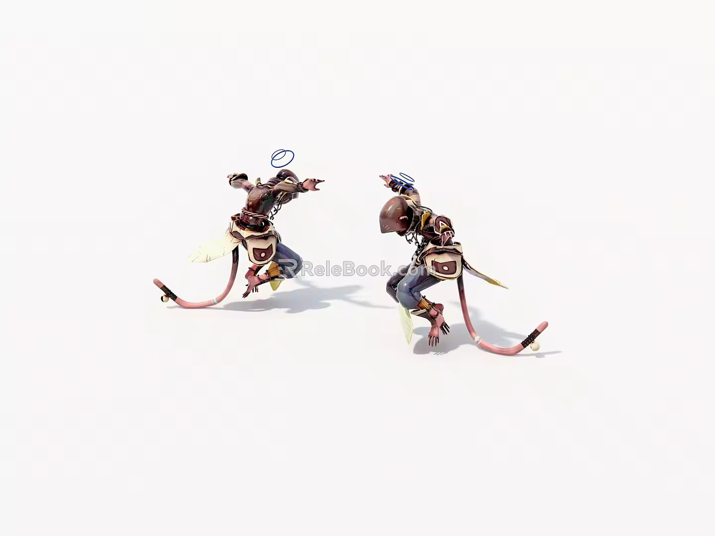 Virtual Character Animation Game Character 3d model