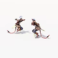 Virtual Character Animation Game Character 3d model