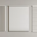 White Window Blinds In Different Styles For Modern Home Decoration