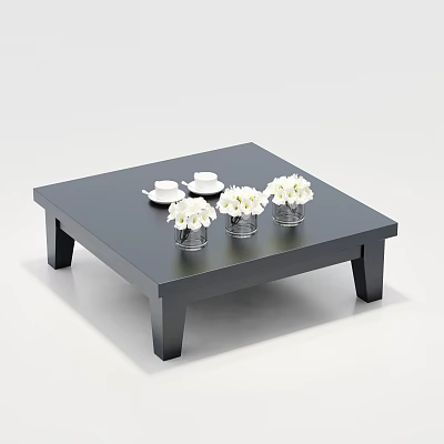 Modern Simple Living Room Coffee Table 3d model Modern Simple Living Room Coffee Table 3d model