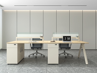 Office Desk Staff Desk Office Chair Staff Chair Conference Chair Office Meeting Room Table and Chair model