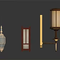 Traditional Decorative Lanterns In Red White Gold With Hanging And Tabletop Styles