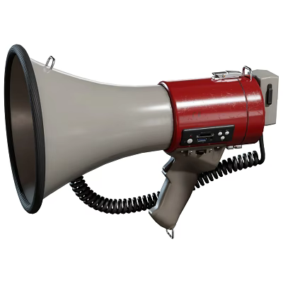 modern loudspeaker 3d model