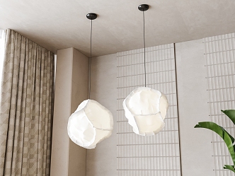 Wind chandelier 3d model