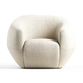 Pierre Single Casual Sofa 3d model