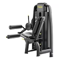 Sturdy Black Strength Training Machine With Adjustable Seat For Fitness Workout