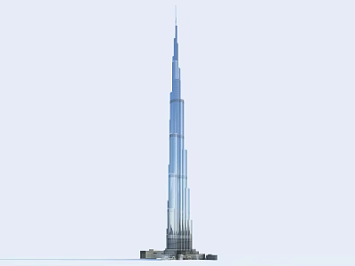 Modern Tall Glass Tower With Sleek Facade And Spire Architectural Design 3d model