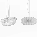 Unique Creative Pendant Lights With Modern Shapes And Colorful Design Elements