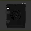 Sony Professional Electronic Device With LCD Screen Interface Ports And Control Knobs