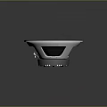 Premium Audio Speaker Component Showcasing Black Diaphragm And Silver Frame Design Details