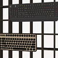 Modern keyboard gaming computer keyboard combination 3d model