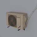 GREE Air Conditioner Fan Mounted on Metal Stand with Power Cord
