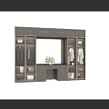 Wardrobe 148 3d model