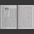 Essential Daily Use Item Open Book Containing Text And Illustrations On White Background