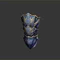 Medieval Shield Ancient Shield Defensive Weapon Ancient Shield Iron Shield Protective Shield Wooden Shield 3d model