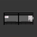 Bus Shelter Equipment With Seats And Information Display Boards For Transit