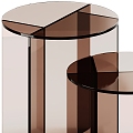 Modern Side Table Coffee Table 3d model