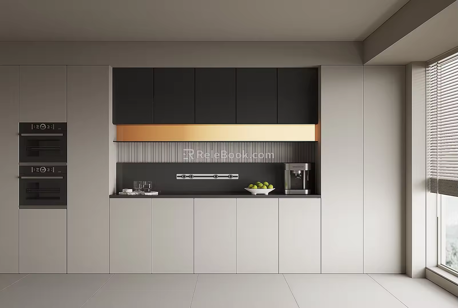 Modern Wine Cabinet Sideboard 3d model
