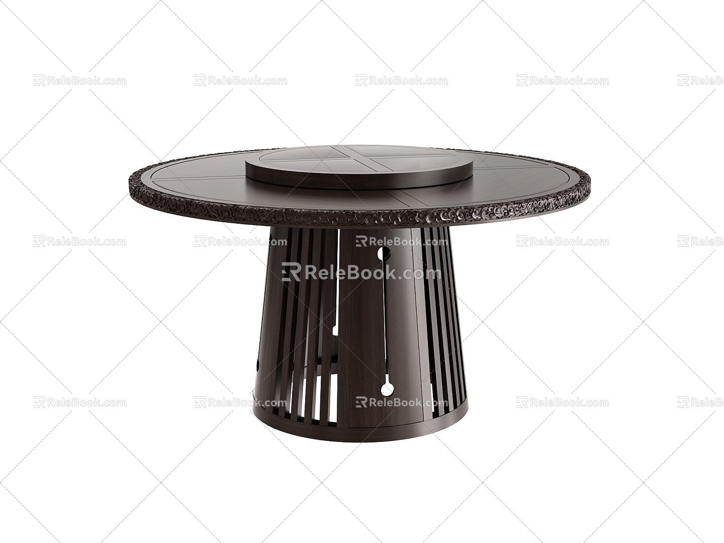 Chinese Round Dining Table 3d model