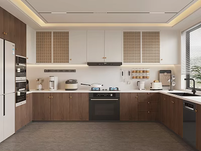 Quiet Antique Kitchen 3d model