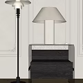 Modern table lamp table lamp floor lamp side table lamp 3d model