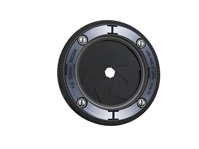 MEIKE Phone Camera Lens Aperture Component With Metal Frame And Screw Design 3d model