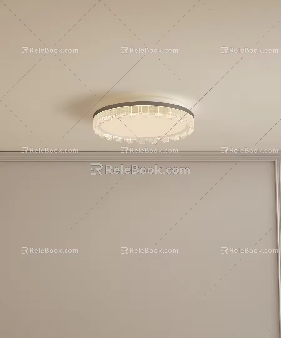 modern ceiling lamp 3d model