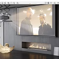 Modern Projector 3d model