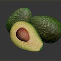 avocado fruit fresh fruit seasonal fruit fruit highlights fruit meal tropical fruit specialty fruit 3d model