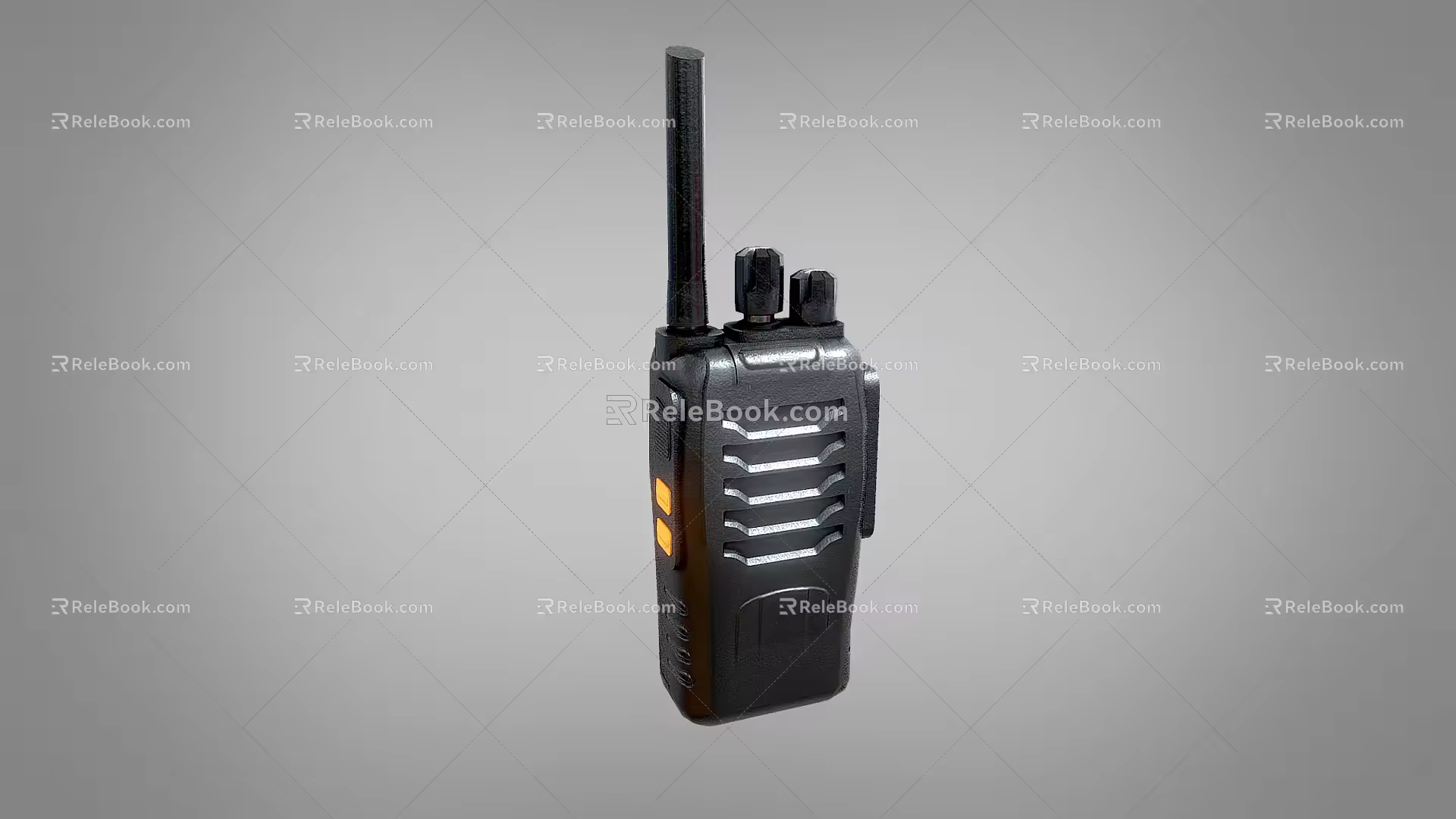Walkie-talkie old-fashioned walkie-talkie radio low face number low model simple model game for military sub-era film and television super realistic high precision 3d model