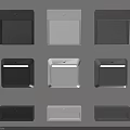 Modern Wall Lamps In Black White Grey Colors With Minimalist Designs For Home Decor