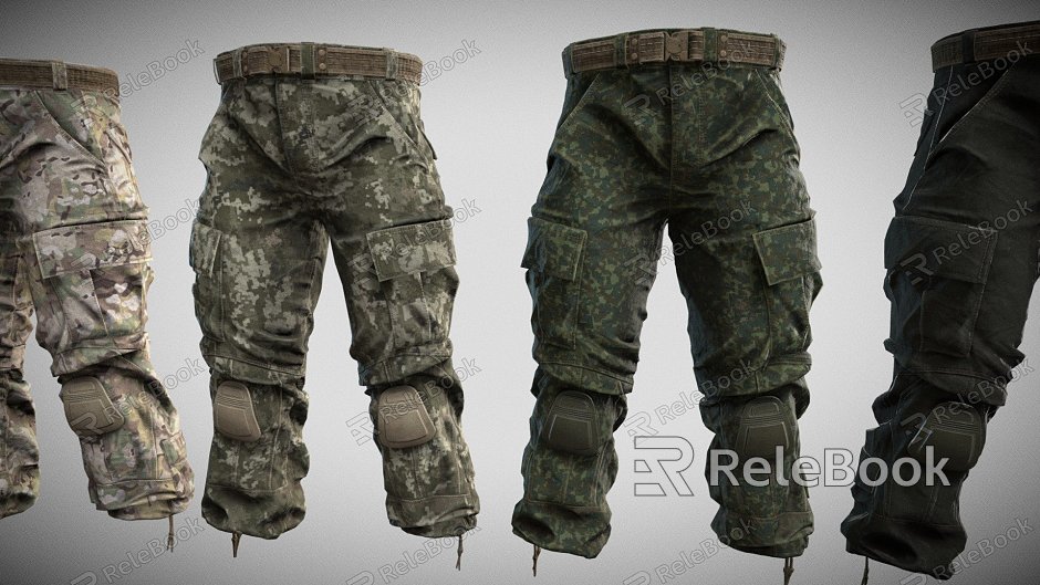 Tactical Pants model