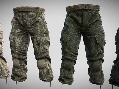 Tactical Pants model