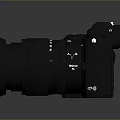 DSLR Camera Card Machine Digital Camera Digital Camera Photographic Equipment 3d model