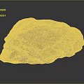 Natural Rough Wood Stone Material Piece With Textured Surface For Decorative Projects