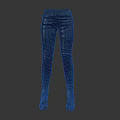 Stylish Slim Fit Leather Pants With High Waist And Fashionable Boots Design