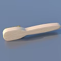 Durable Wooden Handle Household Brush With Green Bristles For Daily Cleaning