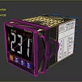 PEAKMETER Digital Temperature Controller With LCD Display Control Buttons And Side Parameter Label
