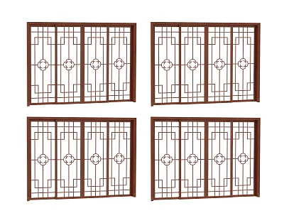 Hardware gate 3d model