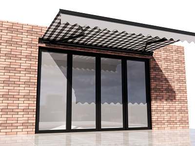 Modern awning model