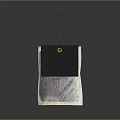 Practical Tea Bag With Black Label Hanging String And Mesh Material