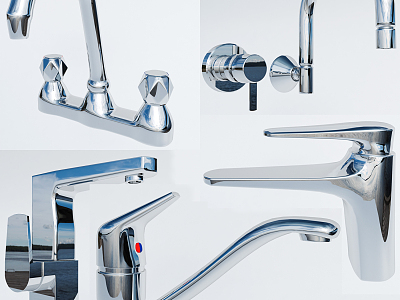 Modern faucet stainless steel faucet combination model