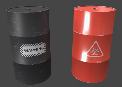 Oil Bucket Paint Bucket Industrial Bucket Iron Bucket Waste Oil Bucket Metal Copper Biochemical Bucket Gasoline Bucket Material Bucket Oil Bucket Paint Bucket Industrial Bucket Iron Bucket Waste 3d model