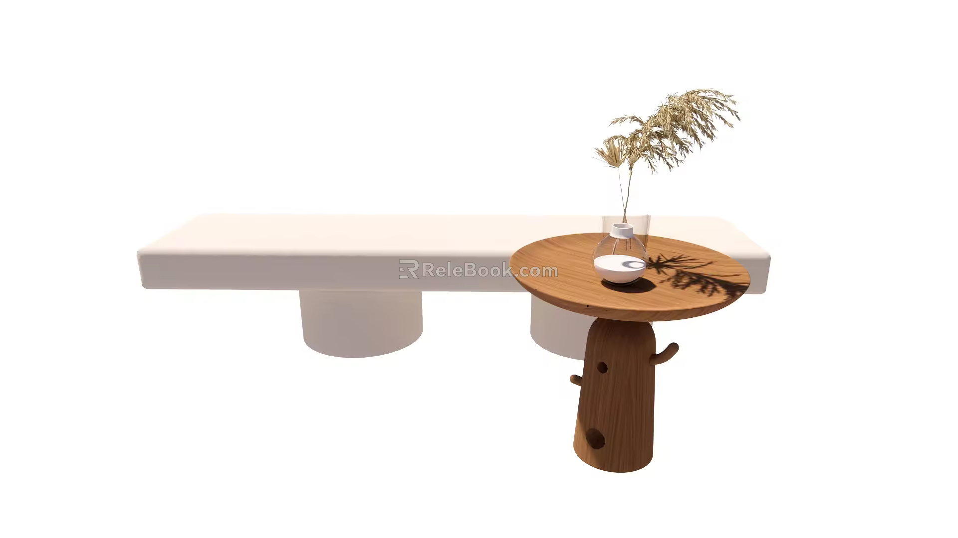 Modern round several sides several 3d model