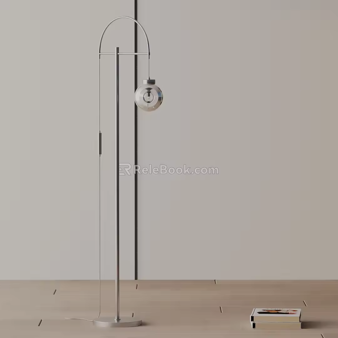 Modern floor lamp 3d model