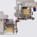 Industrial Reel Equipment With Metal Frames Control Knobs And Mechanical Components